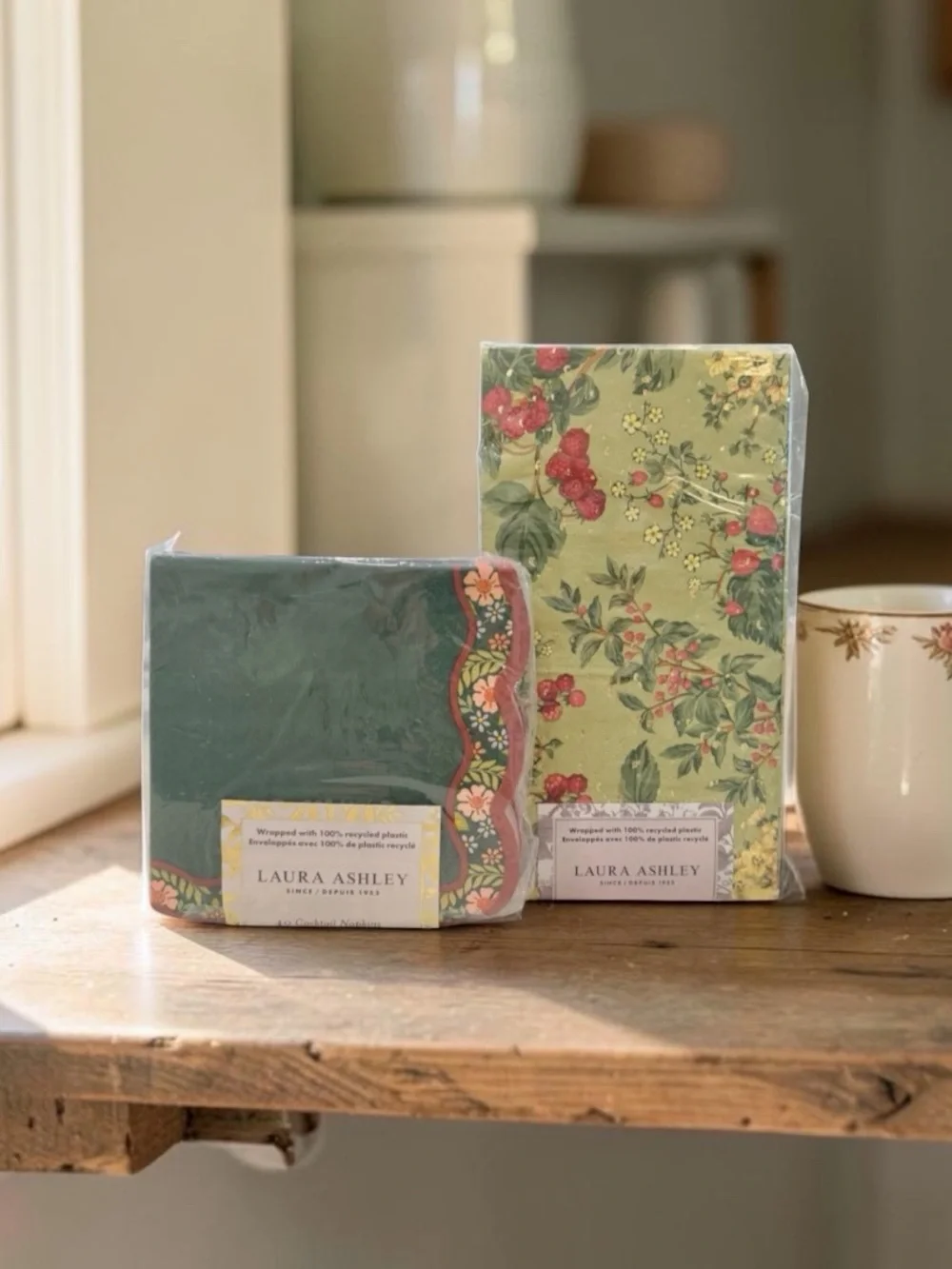 Laura Ashley set green